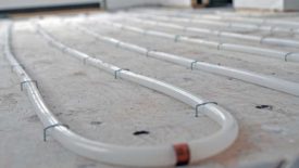 Radiant floor heating