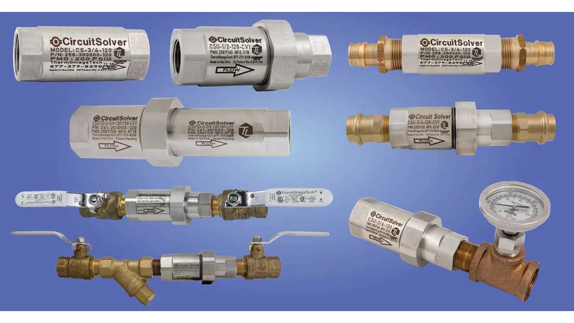 New Products | AHR Expo Preview: CircuitSolver Thermomegatech thermostatic balancing valves