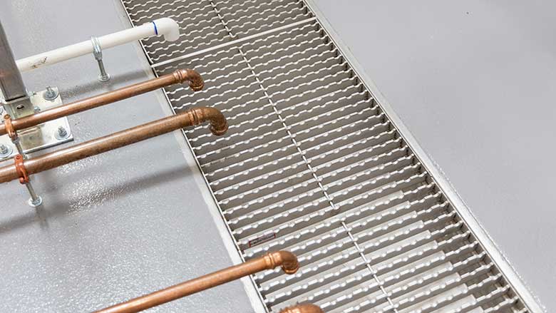  BLÜCHER’s HygienicPro floor drain